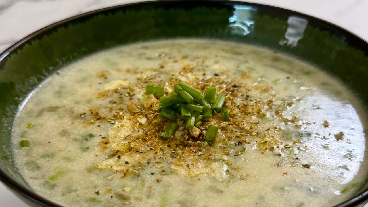 Potato & Spring Onion Soup